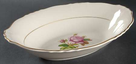 Rosalie 10" Oval Vegetable Bowl