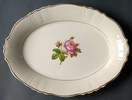 Rosalie 12" Oval Serving Platter