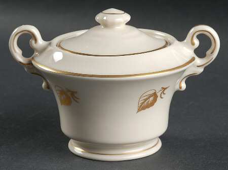 Roseleaf Sugar Bowl & Lid