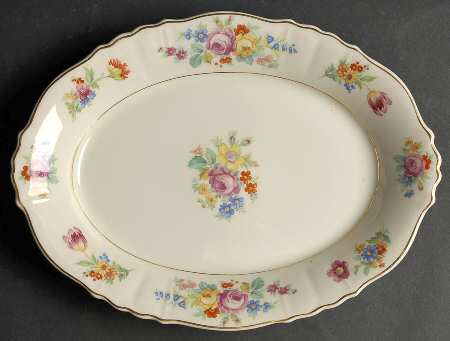 Rosemoor 12" Oval Serving Platter