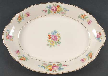 Rosemoor 14" Oval Serving Platter