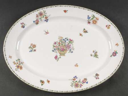 Roslyn 18" Oval Serving Platter