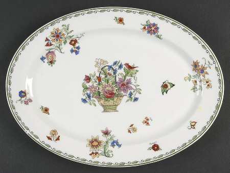 Roslyn 12" Oval Serving Platter