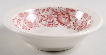 Roxbury-Red (No Trim) Rim Fruit/Dessert (Sauce) Bowl