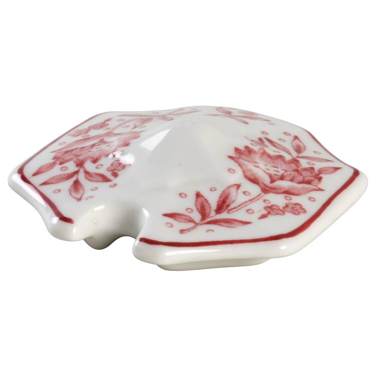 Roxbury-Red (No Trim) Lid for Mustard Jar