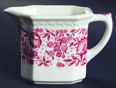 Roxbury-Red (No Trim) Creamer