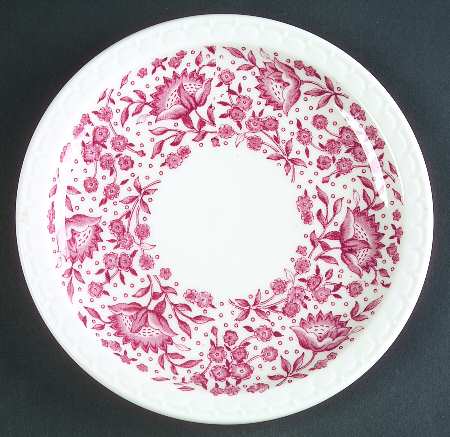 Roxbury-Red (No Trim) Dessert/Pie Plate