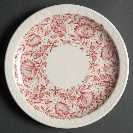 Roxbury-Red (No Trim) Bread & Butter Plate