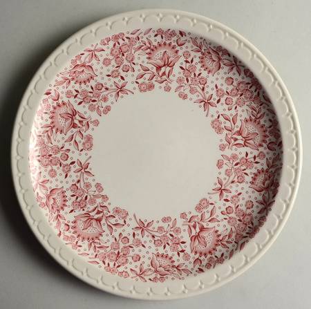 Roxbury-Red (No Trim) Large Dinner Plate
