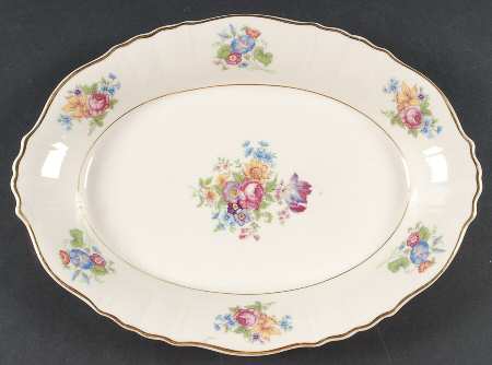Santa Rosa 12" Oval Serving Platter by Syracuse