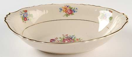Santa Rosa 9" Oval Vegetable Bowl