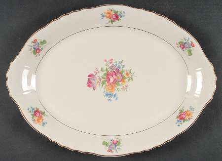 Santa Rosa 16" Oval Serving Platter
