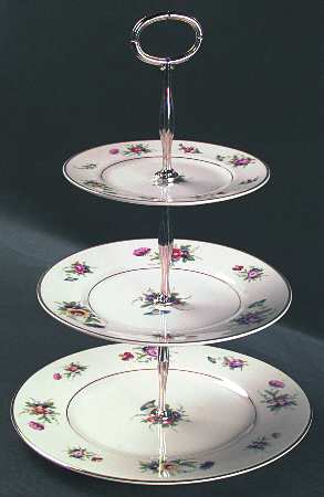 Selma 13 7/8"-14 1/4" 3-Tiered Serving Tray(DP,SP,BB) HC