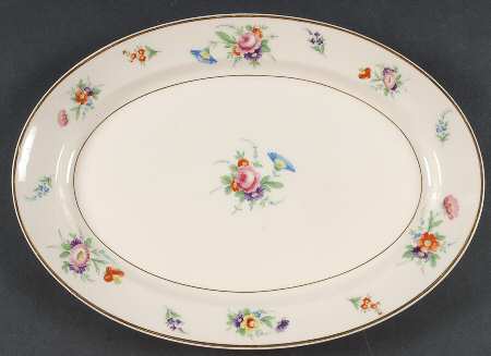 Selma 12" Oval Serving Platter by Syracuse
