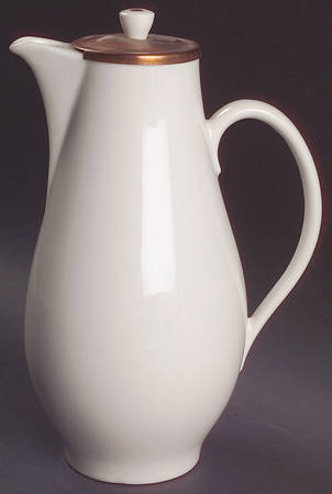 Serene Coffee Pot & Copper Lid by Syracuse