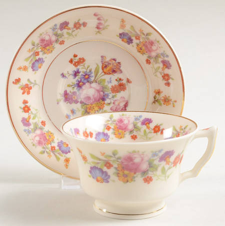 Sharon Footed Cup & Saucer Set