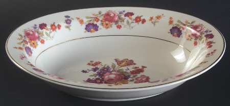 Sharon 9" Oval Vegetable Bowl
