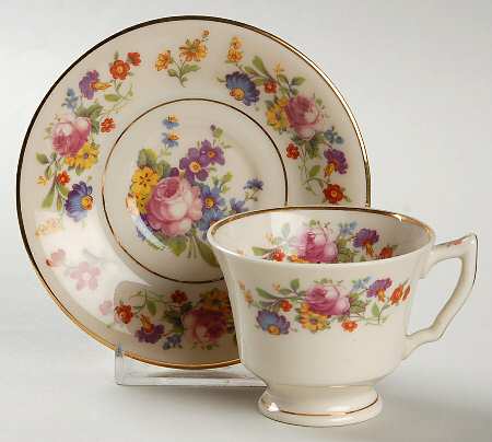 Sharon Footed Demitasse Cup & Saucer Set