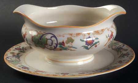 Shalimar Gravy Boat with Attached Underplate
