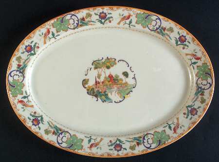 Shalimar 14" Oval Serving Platter