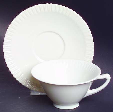 Shelledge Footed Cup & Saucer Set