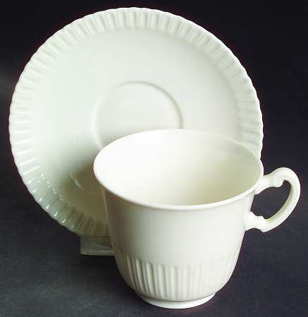Shelledge Footed Cup & Saucer Set