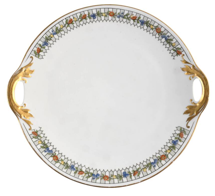Somerset Handled Cake Plate