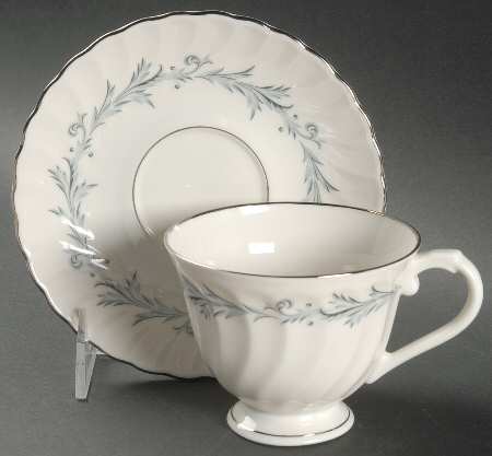 Sonata Footed Cup & Saucer Set