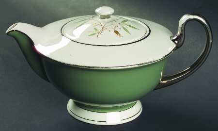 Splendor (Platinum Trim) Teapot & Lid