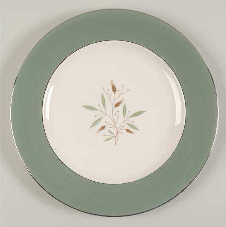 Splendor (Platinum Trim) Large Dinner Plate