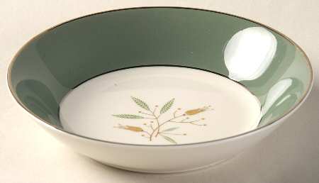 Splendor (Platinum Trim) Fruit/Dessert (Sauce) Bowl