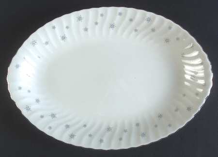 Stardust 14" Oval Serving Platter