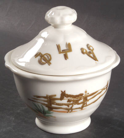 Sundown Sugar Bowl & Lid