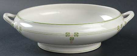 Tudor Rose Round Vegetable No Lid