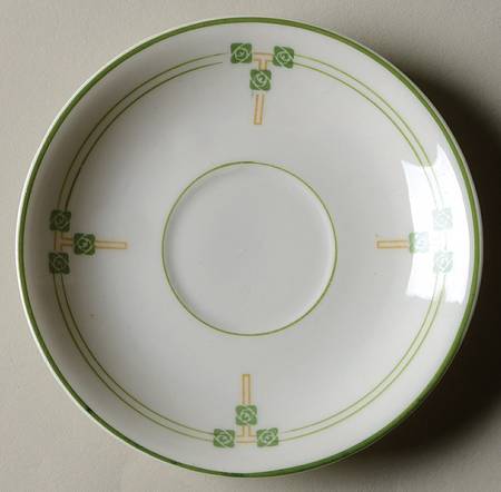 Tudor Rose Saucer for Demitasse Cup