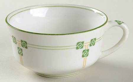 Tudor Rose Flat Cup