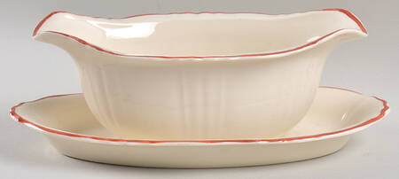 SY11 Gravy Boat with Attached Underplate