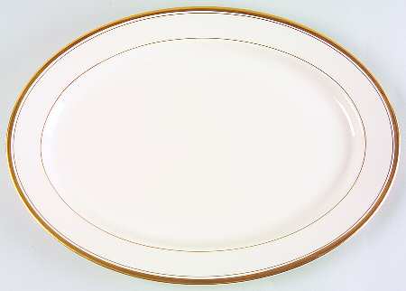 SY118 14" Oval Serving Platter