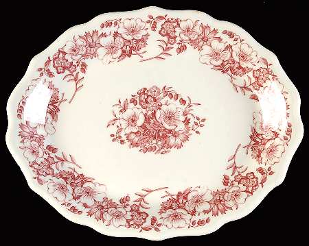 SY123 11" Oval Serving Platter