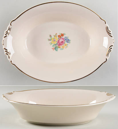 SY130 10" Oval Vegetable Bowl