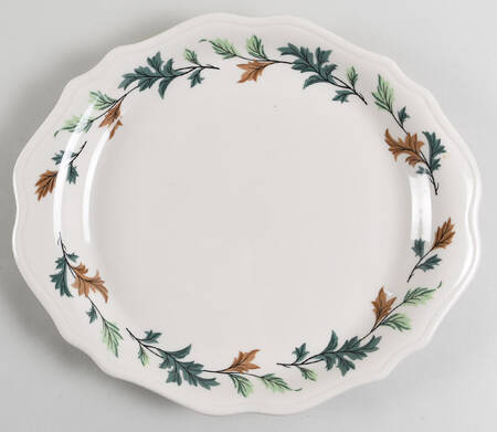 SY185 12" Oval Serving Platter