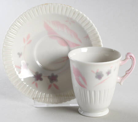SY191 Footed Demitasse Cup & Saucer Set