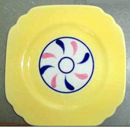 SY232 Square Salad Plate
