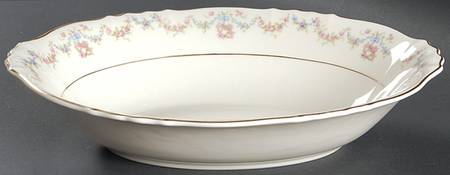 SY235 10" Oval Vegetable Bowl