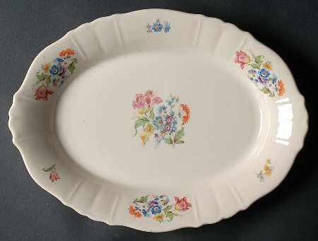 SY38 12" Oval Serving Platter