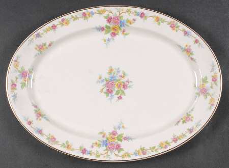 SY40 14" Oval Serving Platter