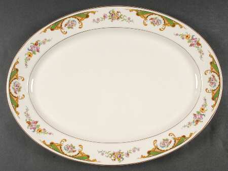 SY67 16" Oval Serving Platter