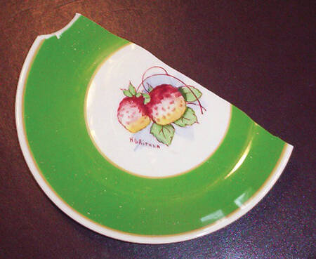 SY87 Salad Plate