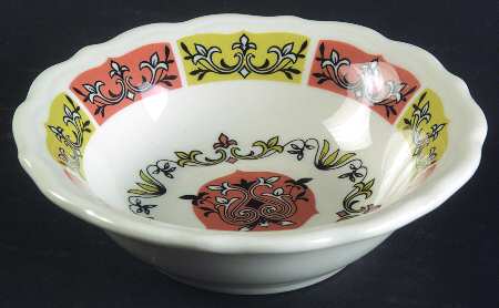 Coral 'N Jade Fruit/Dessert (Sauce) Bowl