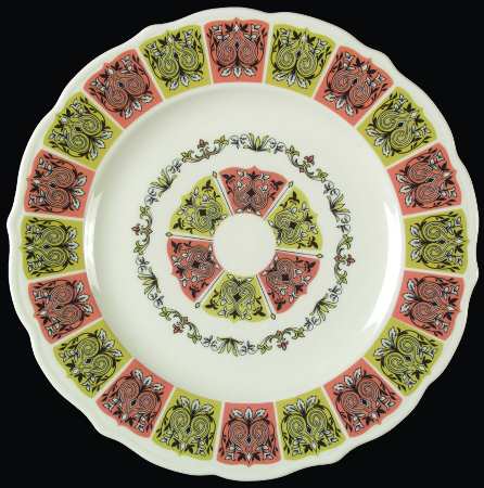 Coral 'N Jade Dinner Plate